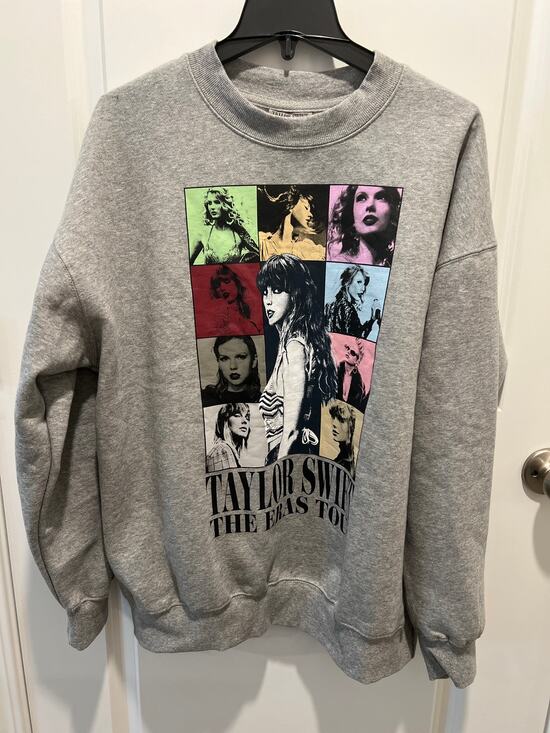 Taylor Swift Tops - Taylor Swift The Eras Tour sweatshirt size large